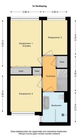 Floorplan - Beatrix Van Schagenlaan 12, 2636 HS Schipluiden